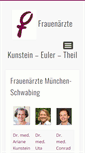 Mobile Screenshot of gynschwabing.de